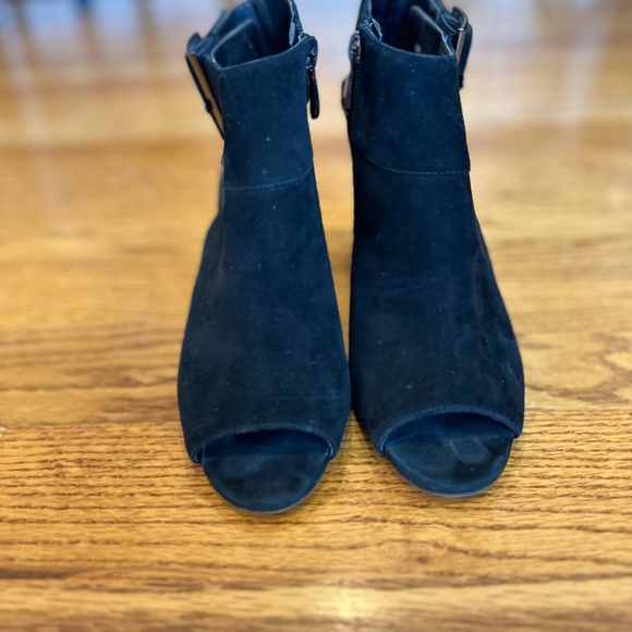 Vaneli Black Suede Booties - Picture 2 of 8